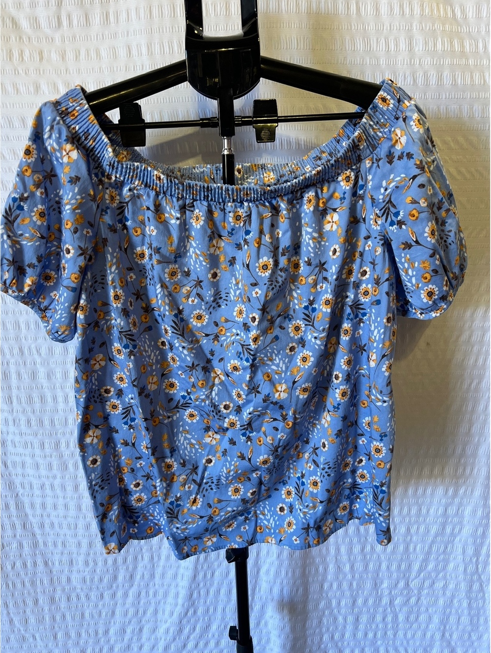 Martha Stewart Sz 1X Off the Shoulder Top